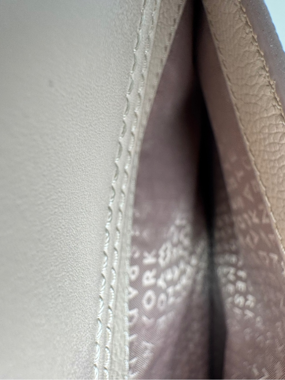 Kate Spade New York Serrano Place Pearl Dorina Beige Pink 249369 Bag NWT - Picture 11 of 16
